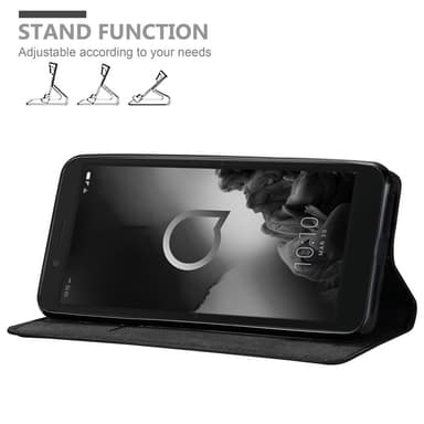 Alcatel 1C 2019 Cover Etui Case (Sort)