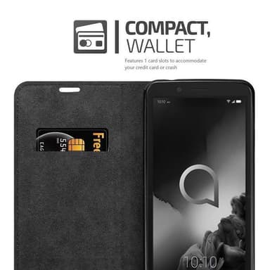 Alcatel 1C 2019 Cover Etui Case (Sort)
