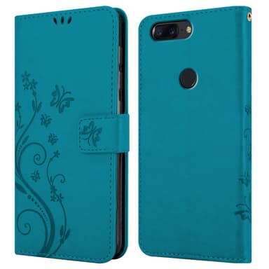OnePlus 5T Pungetui Cover Case (Blå)