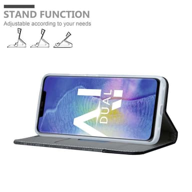 Huawei MATE 20 PRO Pungetui Cover Case (Grå)