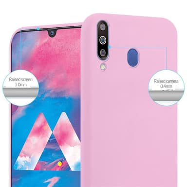 Cover Samsung Galaxy M30 / A40s Etui Case (Lyserød)