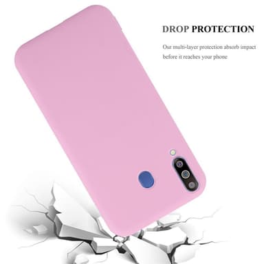 Cover Samsung Galaxy M30 / A40s Etui Case (Lyserød)