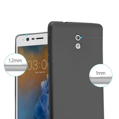 Nokia 3 2017 Cover Etui Case (Grå)