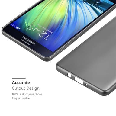 Samsung Galaxy A7 2015 Cover Etui Case (Grå)