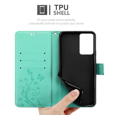 OnePlus Nord CE 2 5G Pungetui Cover Case (Turkis)