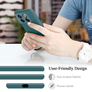 OnePlus 10T / ACE PRO Cover Etui Case (Grøn)