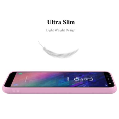 Cover Samsung Galaxy J6 2018 Etui Case (Lyserød)