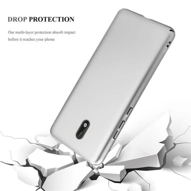 Nokia 3 2017 Cover Etui Case (Sølv)