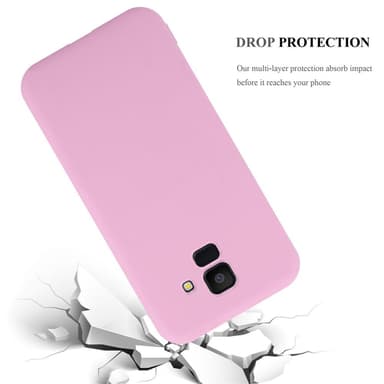 Cover Samsung Galaxy J6 2018 Etui Case (Lyserød)