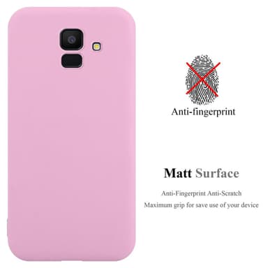 Cover Samsung Galaxy J6 2018 Etui Case (Lyserød)