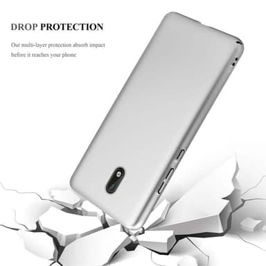 Nokia 3 2017 Cover Etui Case (Sølv)
