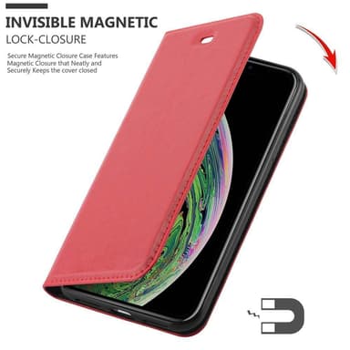 iPhone XS MAX Cover Etui Case (Rød)