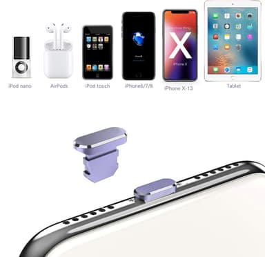 Beskyttelsescover til iPhone Støvtæt stik