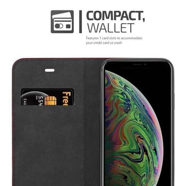 iPhone XS MAX Cover Etui Case (Rød)