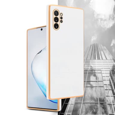 Samsung Galaxy NOTE 10 PLUS Cover Etui Case (Hvid)