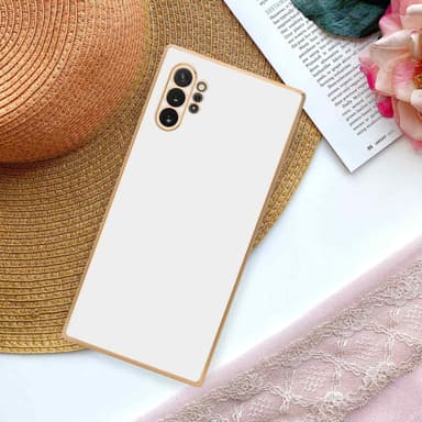 Samsung Galaxy NOTE 10 PLUS Cover Etui Case (Hvid)