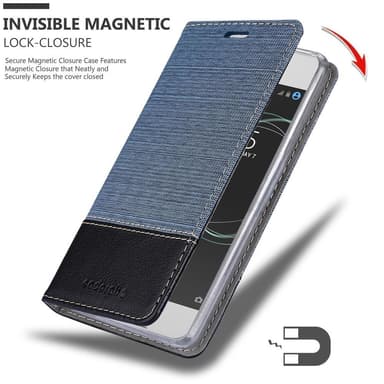 Sony Xperia XA1 Pungetui Cover Case (Blå)