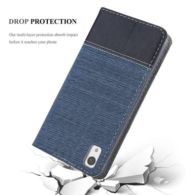 Sony Xperia XA1 Pungetui Cover Case (Blå)