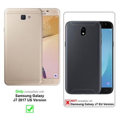 Cover Samsung Galaxy J7 2017 US Version Etui Case (Blå)