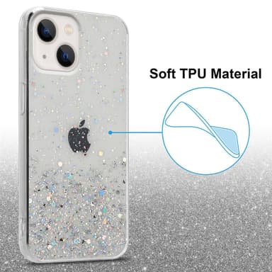 iPhone 13 MINI Cover Etui Case (Gennemsigtig)