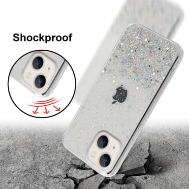 iPhone 13 MINI Cover Etui Case (Gennemsigtig)