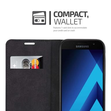 Samsung Galaxy A7 2017 Cover Etui Case (Rød)