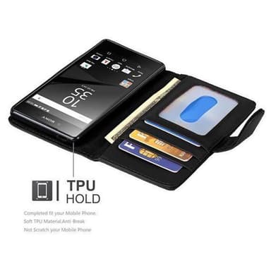 Sony Xperia Z5 Pungetui Cover (Sort)