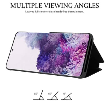 Samsung Galaxy S21 PLUS Pungetui Cover Case (Sort)