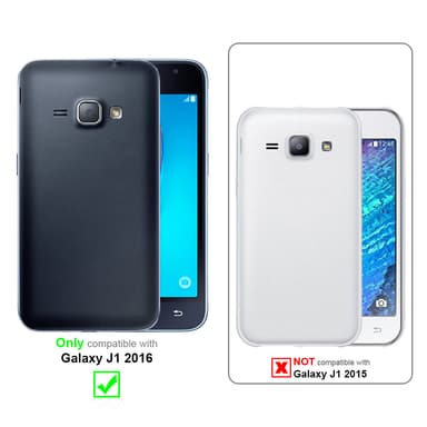 Samsung Galaxy J1 2016 Cover Etui Case (Rød)