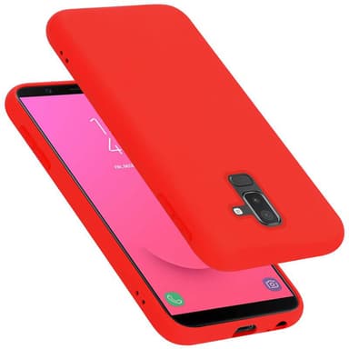 Samsung Galaxy A6 PLUS 2018 Cover Etui Case (Rød)