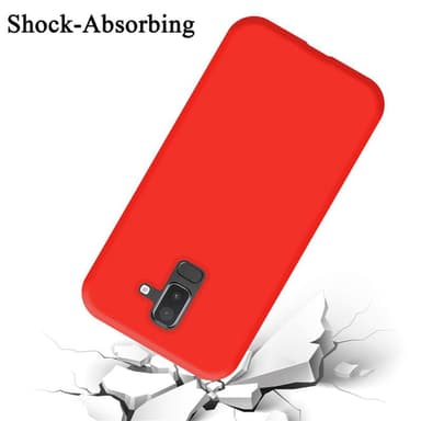 Samsung Galaxy A6 PLUS 2018 Cover Etui Case (Rød)