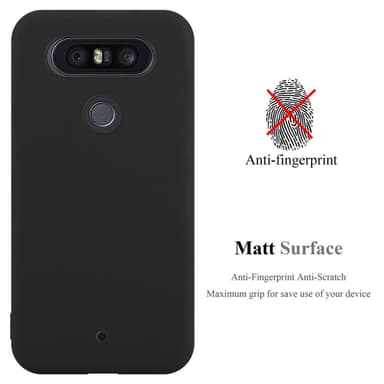 Cover LG Q8 Etui Case (Sort)