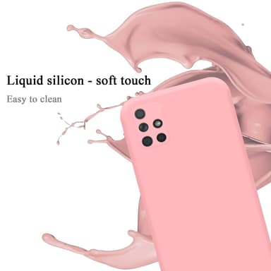 Samsung Galaxy A51 4G / M40s Cover Etui Case (Lyserød)