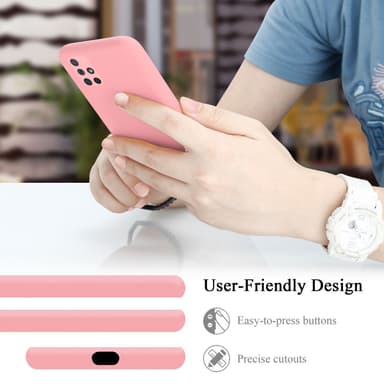 Samsung Galaxy A51 4G / M40s Cover Etui Case (Lyserød)