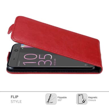 Sony Xperia XA ULTRA Pungetui Flip Cover (Rød)