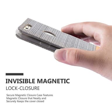 Google PIXEL Pungetui Cover Case (Grå)