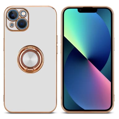 iPhone 13 Cover Etui Case (Hvid)