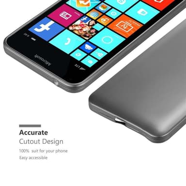 Nokia Lumia 640 XL Cover Etui Case (Grå)