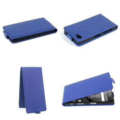 Sony Xperia Z5 PREMIUM Pungetui Flip Cover (Blå)