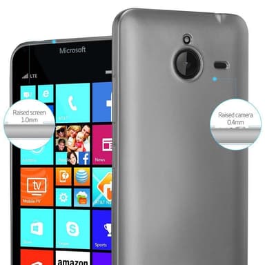 Nokia Lumia 640 XL Cover Etui Case (Grå)