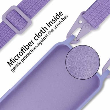 Samsung Galaxy A31 Etui Cover Kæde (Lilla)