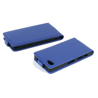 Sony Xperia Z5 PREMIUM Pungetui Flip Cover (Blå)