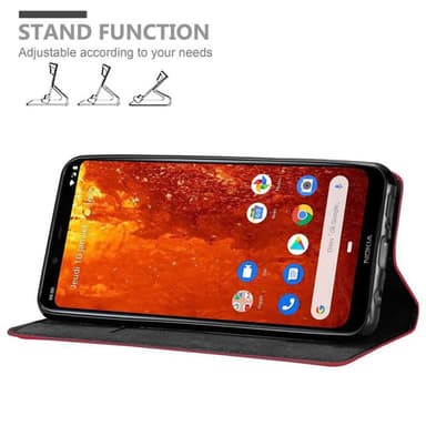 Nokia 8.1 Cover Etui Case (Rød)