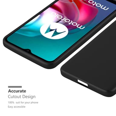 Motorola MOTO G10 / G30 Cover Etui Case (Sort)
