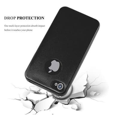 iPhone 4 / 4S Cover Etui Case (Sort)