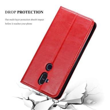 Nokia 8.1 Cover Etui Case (Rød)