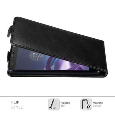 Motorola MOTO Z Pungetui Flip Cover (Sort)
