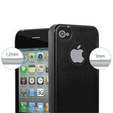 iPhone 4 / 4S Cover Etui Case (Sort)