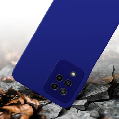 Samsung Galaxy M22 / M32 4G Cover Etui Case (Blå)