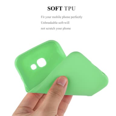 Cover Samsung Galaxy A7 2017 Etui Case (Grøn)